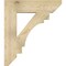 Ekena Millwork Merced Slat Rough Sawn Bracket, Douglas Fir, 6"W x 28"D x 32"H BKT06X28X32MRC06RDF - alternate 4
